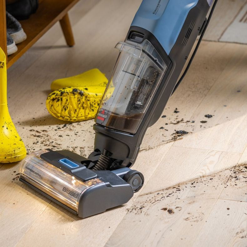 Bissell CrossWave EdgeFind Select Upright vacuum AC Dry&wet Bagless 340 W Black  Blue