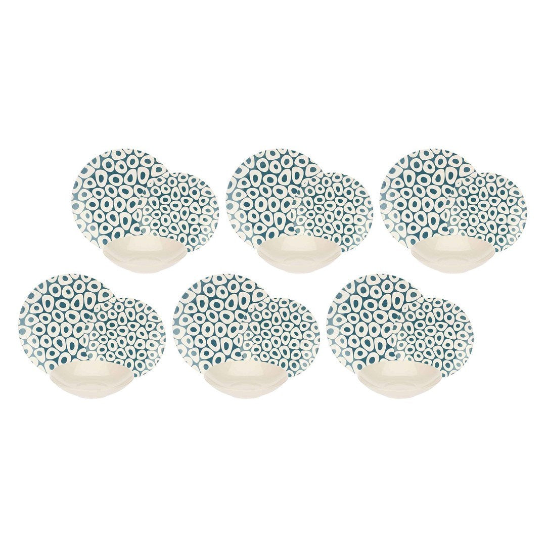 ROSE&TULIPANI SEA STONES Dinner service for 6 people
