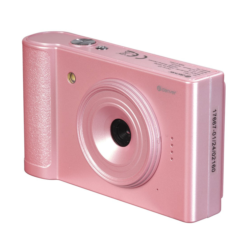 Denver DCA-4811RO Digital Camera (Pink) 48MP, 8x Zoom, Full HD 5MPIX