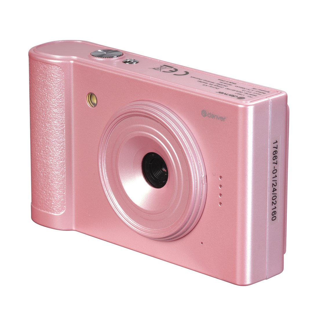 Denver DCA-4811RO Digital Camera (Pink) 48MP, 8x Zoom, Full HD 5MPIX