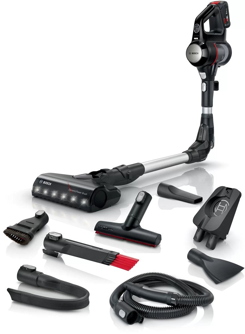 Bosch BCS711PET Stick Vacuum Cleaner Battery Black Red