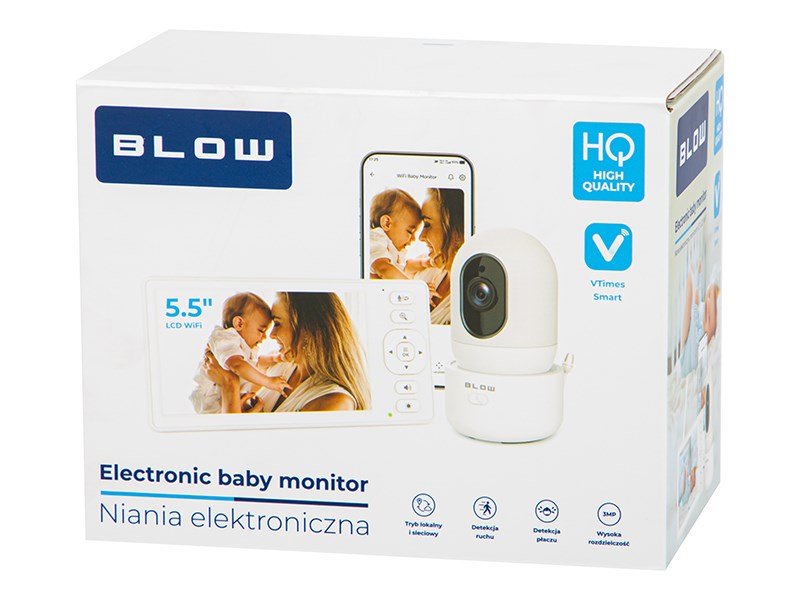 BLOW Baby Monitor with 5.5" LCD Display 78-957#
