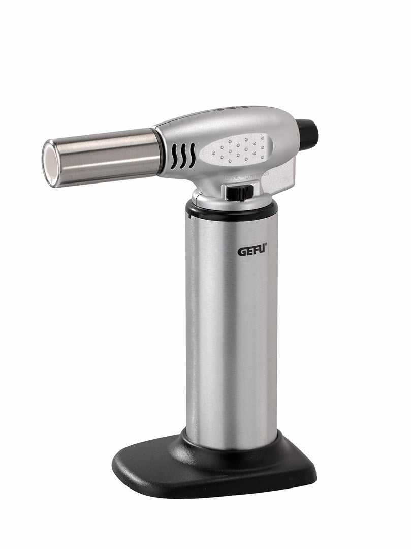 GEFU FUEGO Kitchen Torch, Black Stainless Steel