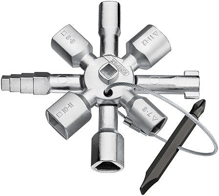 KNIPEX Utility Key Stainless Steel 160 g 1101