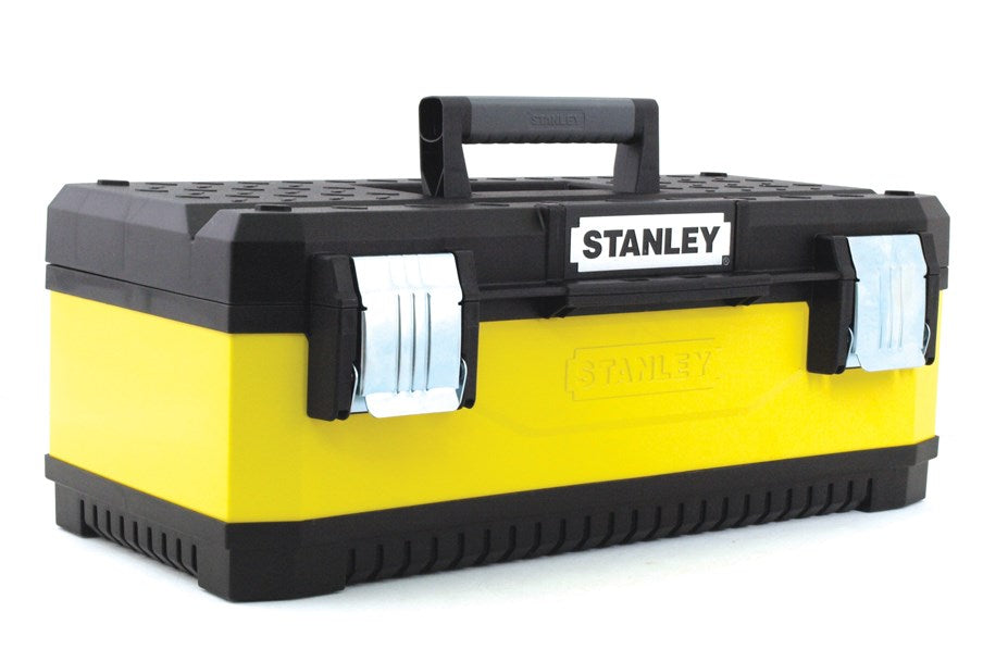 Stanley by Black & Decker 1-95-612 Werkzeugkasten unbestückt black, Gelb