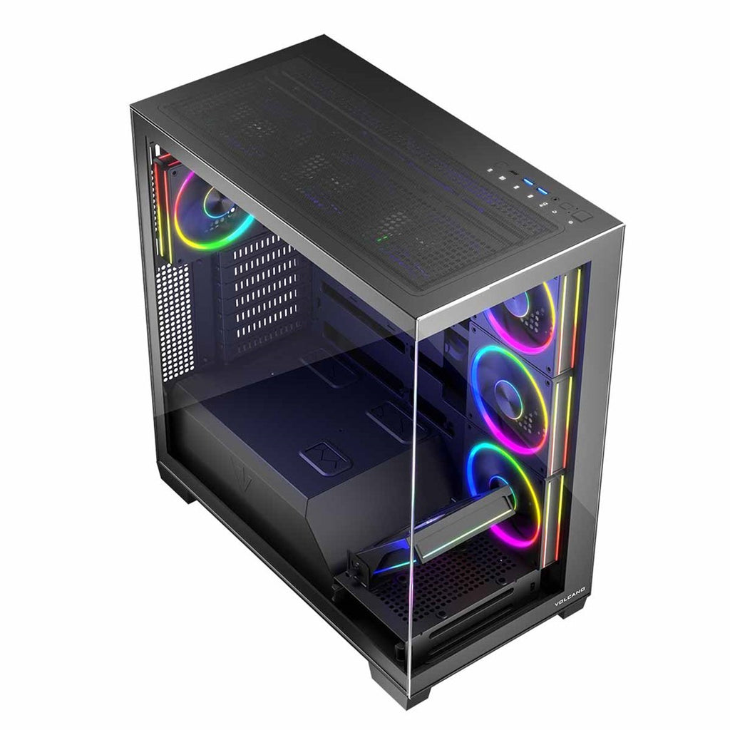 MODECOM VOLCANO STELLAR ARGB MIDI 8F Black Case