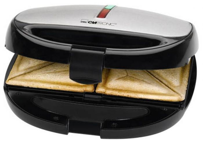 Clatronic Sandwich Maker ST/WA 3670 800 W Black Stainless Steel