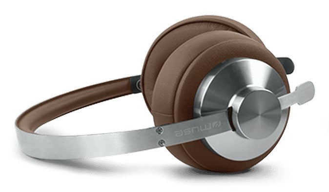 Muse M-298 SBR headphones/headset Wired & Wireless Head-band Calls/Music Bluetooth Brown  Silver