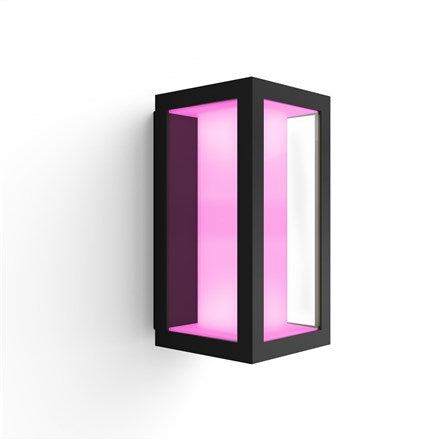 Philips Hue Smart Wall Light Black 1200 lm IP44 Compatible with Alexa, Google Home, Apple HomeKit Model 8718696170489