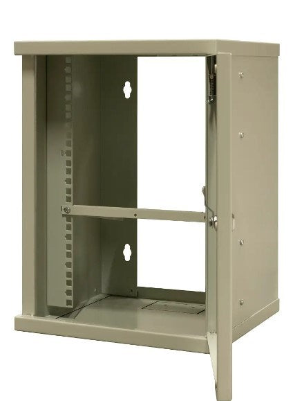 EMITER Light Hanging Cabinet 19'' 12U Metal/Glass Doors 550x450x590mm | Model: EM/SH02B5412-08