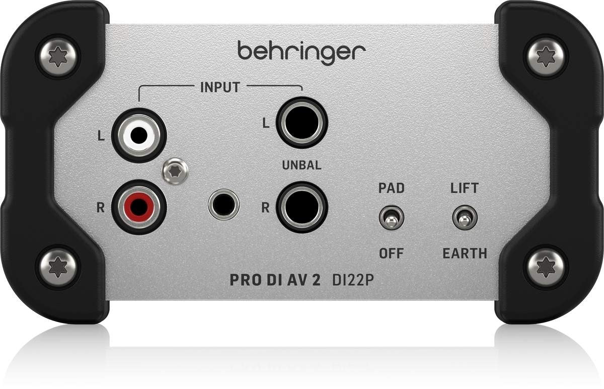 Behringer DI22P  DI-box pasywny stereo