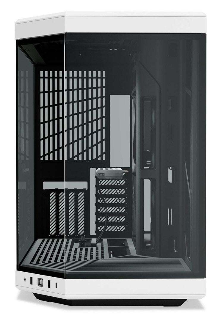 HYTE Y70 Midi Tower PC Case - Black White