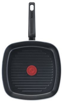 Tefal B55640 Grill Pan 26x26cm Non-Stick Aluminium Square