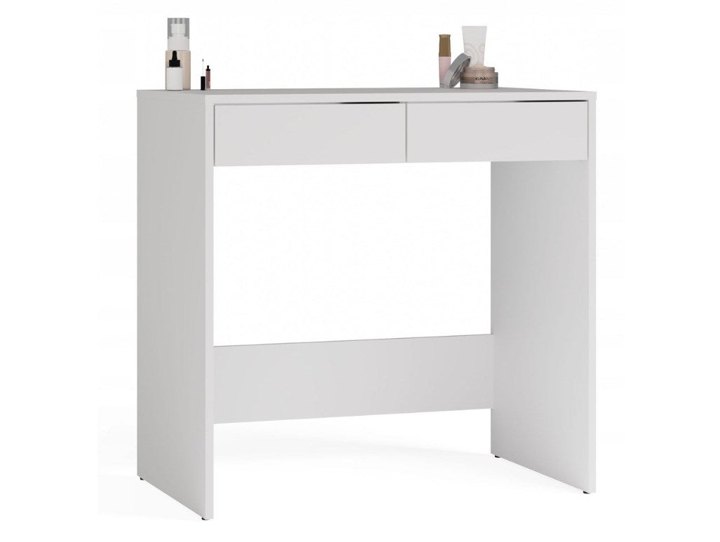Topeshop MARINA 2S Desk White with 2 Drawers