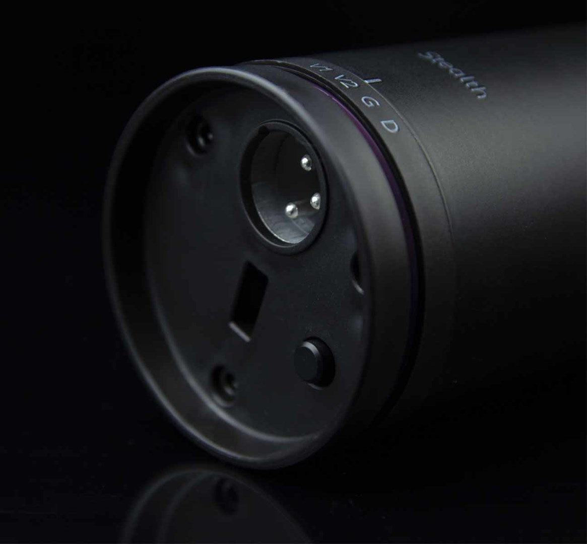 Aston Stealth Dynamic Microphone with Active/Passive Design - 48 V Phantom Power