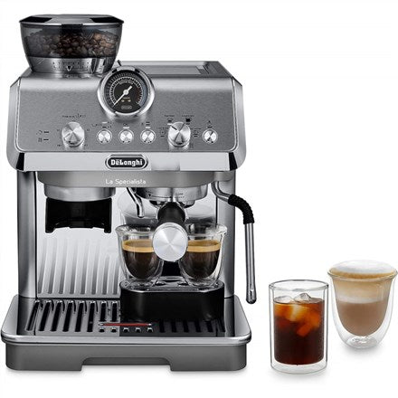 De’Longhi La Specialista Arte Compact Manual Bean to Cup coffee machine with Cold Brew
