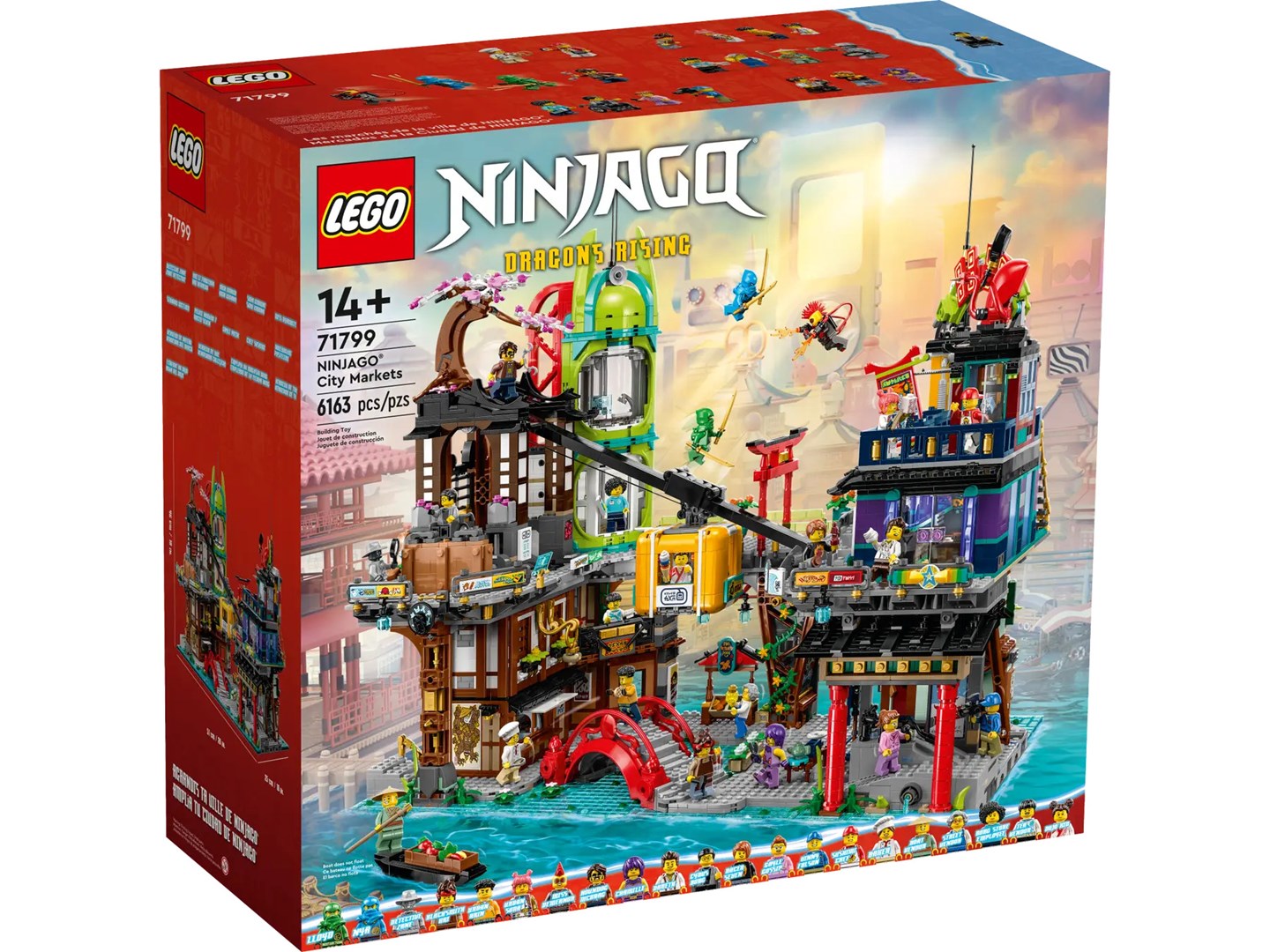LEGO NINJAGO City Markets Building Set 71799