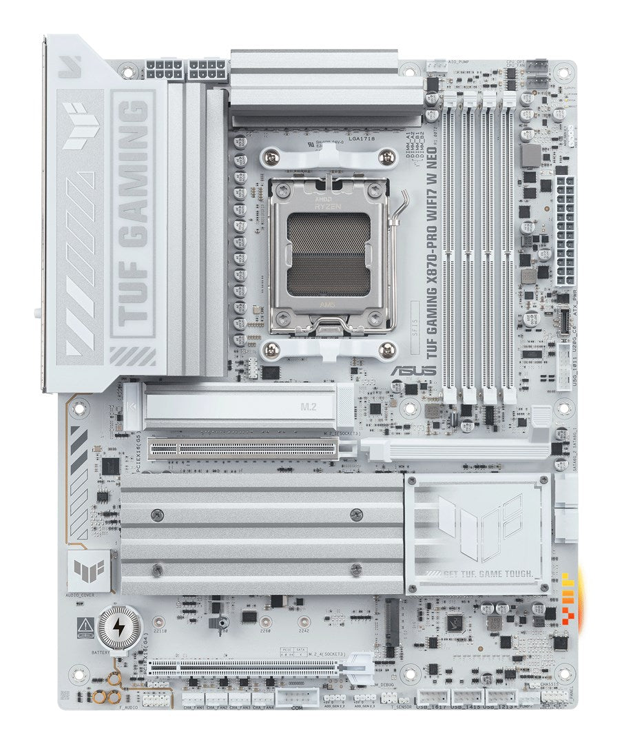 ASUS TUF GAMING X870-PRO WIFI7 W NEO AMD X870 Socket AM5 ATX Motherboard