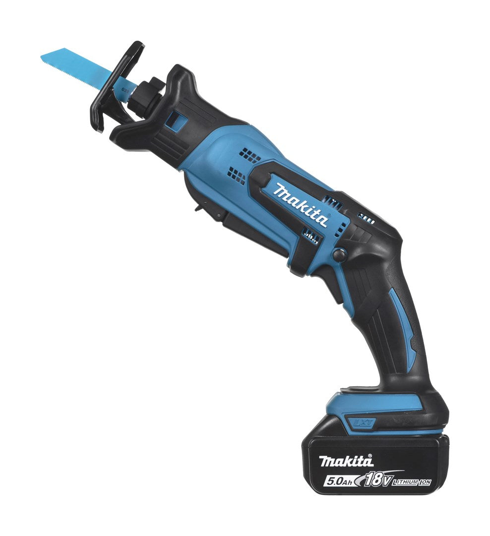 Makita DJR183RTJ Reciprocating Saw 18V with 2x5.0Ah Batteries