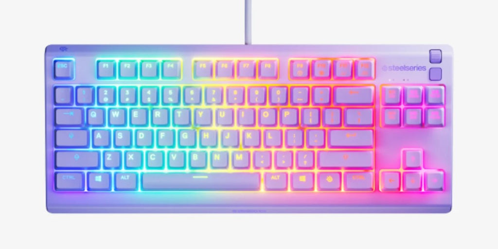 SteelSeries Apex 3 TKL Keyboard - USB - RGB LED Backlight - 64940