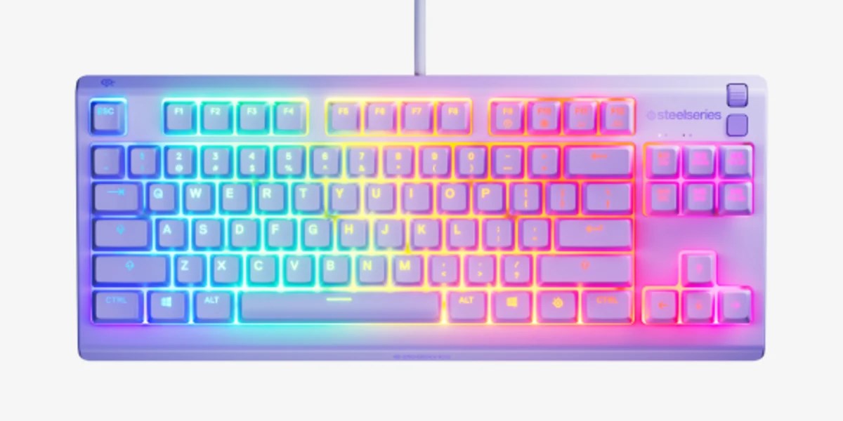 SteelSeries Apex 3 TKL Keyboard - USB - RGB LED Backlight - 64940