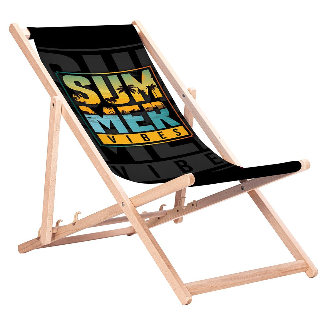 GreenBlue Deck Chair Summer Vibes 2500 g 1190 mm x 90 mm x 600 mm Model GB183 Summer Vibes