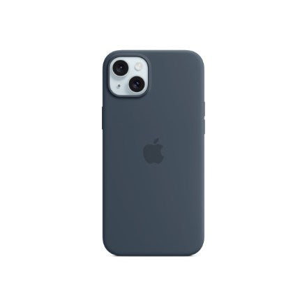 Apple Silicone Case Storm Blue with MagSafe for iPhone 15 Plus - MT123ZM/A