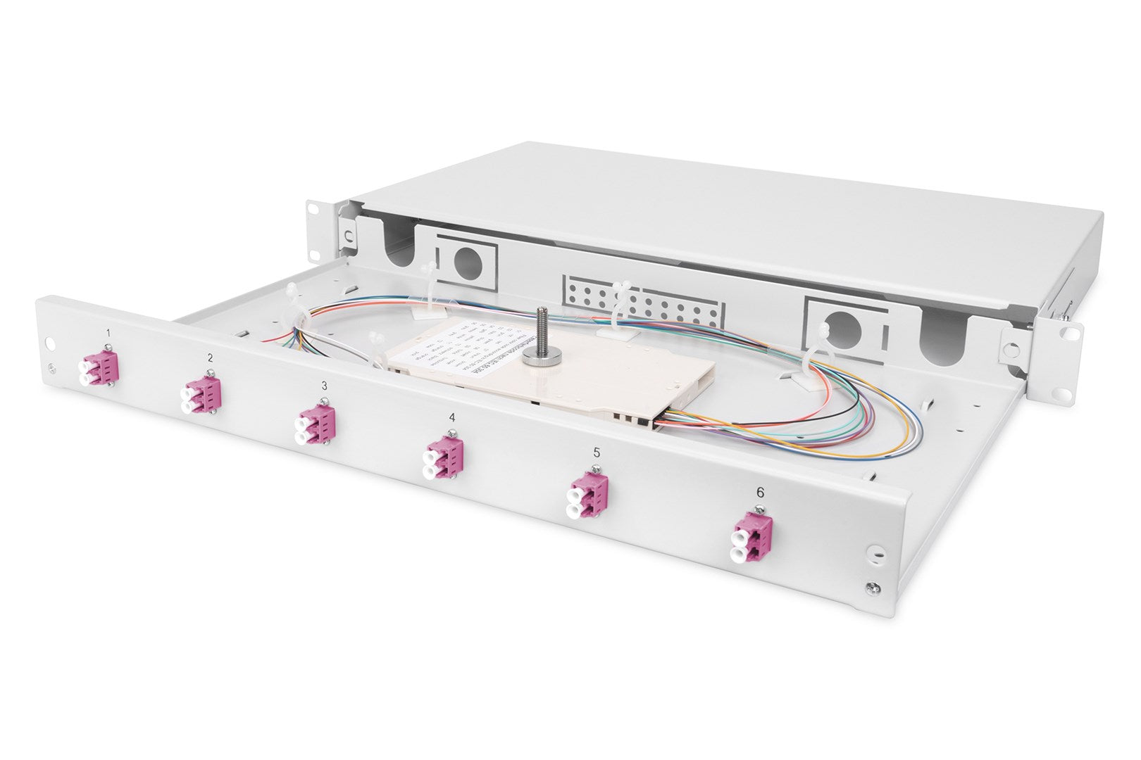 DIGITUS Professional DN-96330-4 - Glasfaserkabelkiste - LC x 12 - 1U (DN-96330-4)