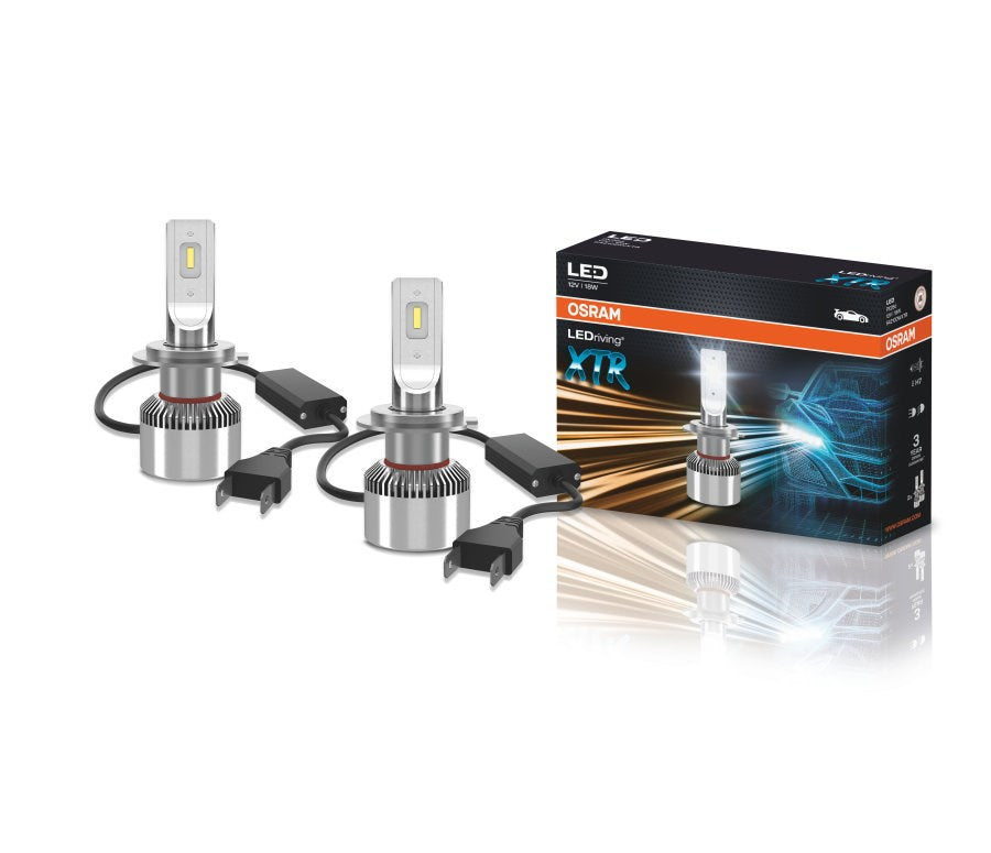 OSRAM LEDriving XTR H7 LED Headlight Bulbs 2 pcs (64210DWXTR)
