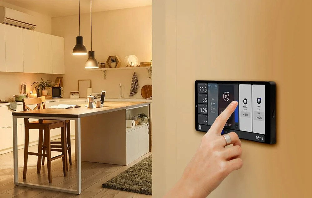 Shelly - Wall Display X2i Black - WLAN - Black (Shelly_WD_X2_b)