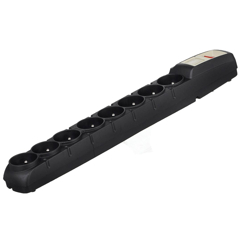 Acar S8 PRO Surge Protector 8 Sockets 1.5 m Black