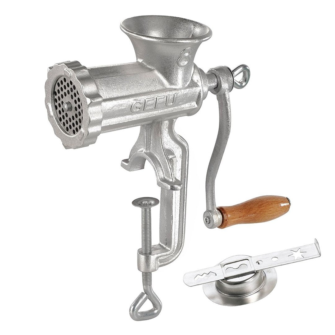 GEFU TRICA Meat Grinder Size 5 with Cookie Press Attachment