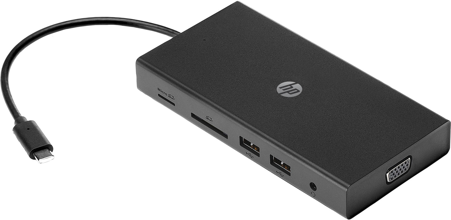 HP Travel Hub - Port Replicator - USB-C - VGA, HDMI - Europa - 1C1Y5AA#ABB