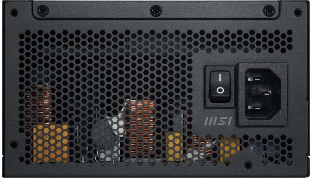 MSI Power Supply 850W 80 PLUS Platinum Active Cooling Model 306-7ZPLY11-HD8