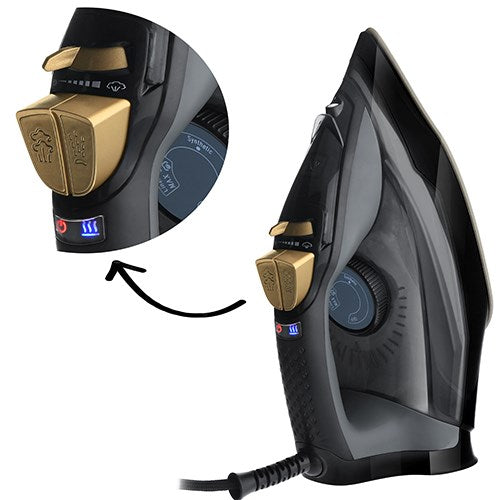 Adler Steam Iron 3000W AD 5038 - 0.35 L Water Tank, Vertical Steam