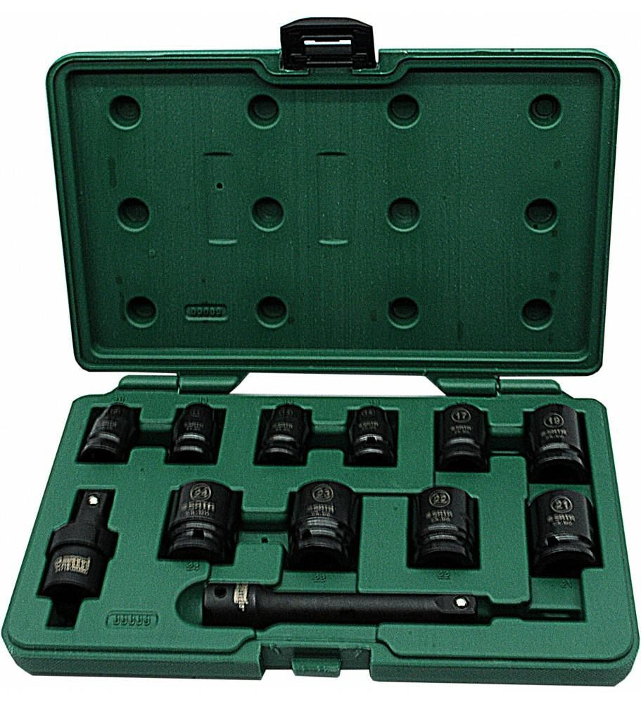 NC System Impact Socket Set 12 Pieces 1/2 Inch 2000 g 783164