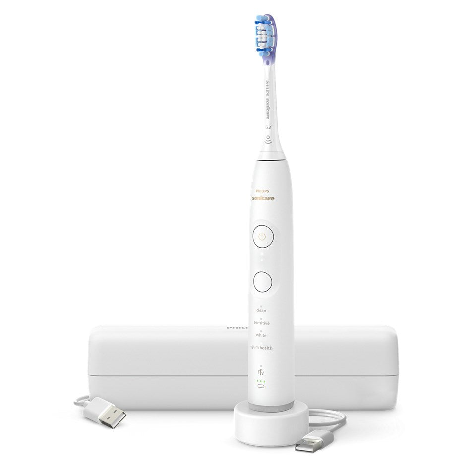 Philips Sonicare 7100 HX7420/01 Rechargeable Sonic Electric Toothbrush - Healthier Gums, 4 Modes