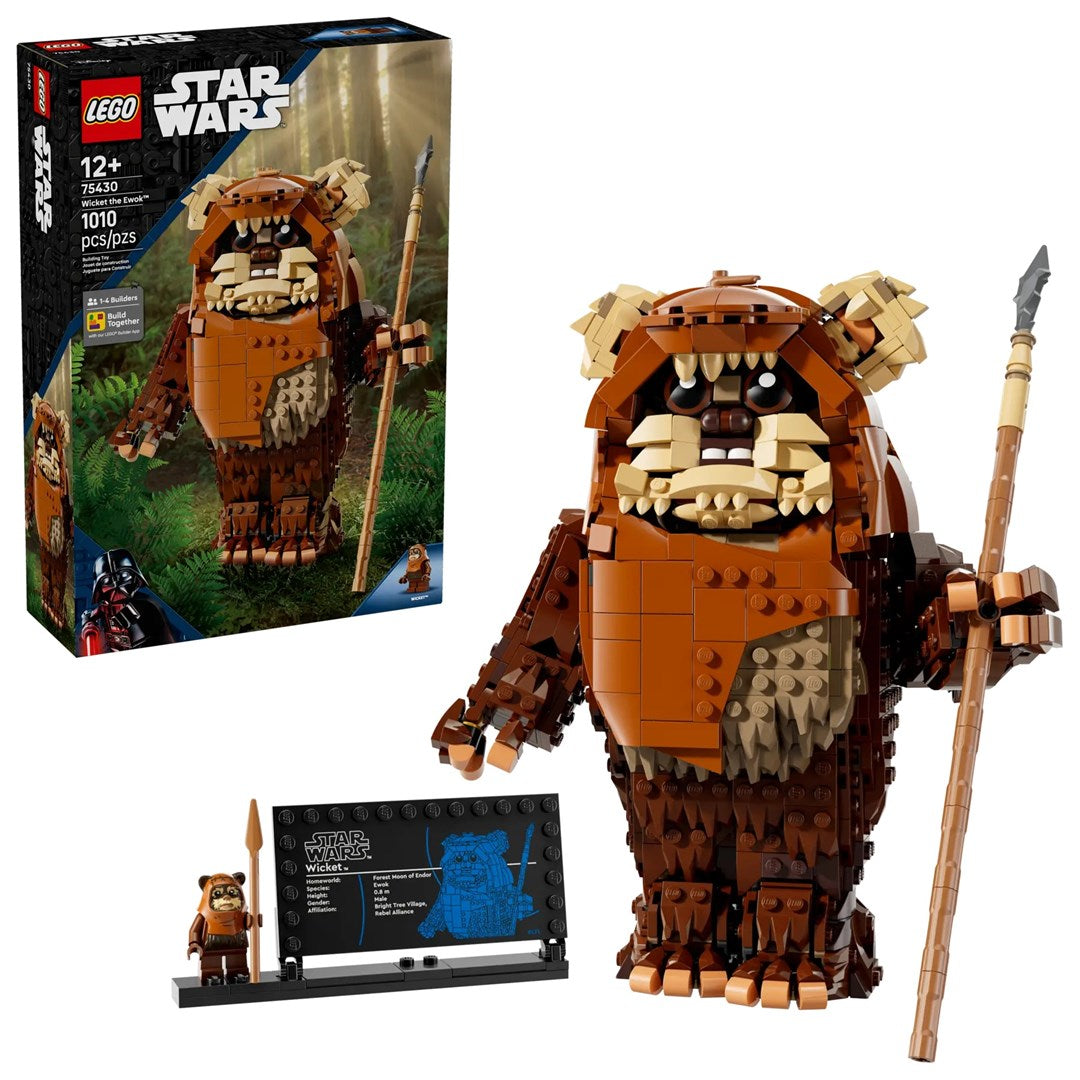 LEGO Star Wars Wicket the Ewok Buildable Model Kit 75430 - 1010 Pieces