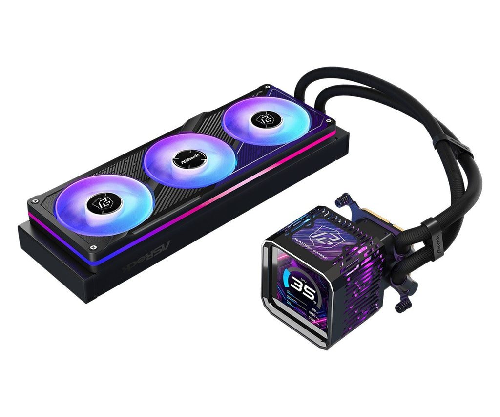 ASRock Phantom Gaming 360 LCD Cooling System
