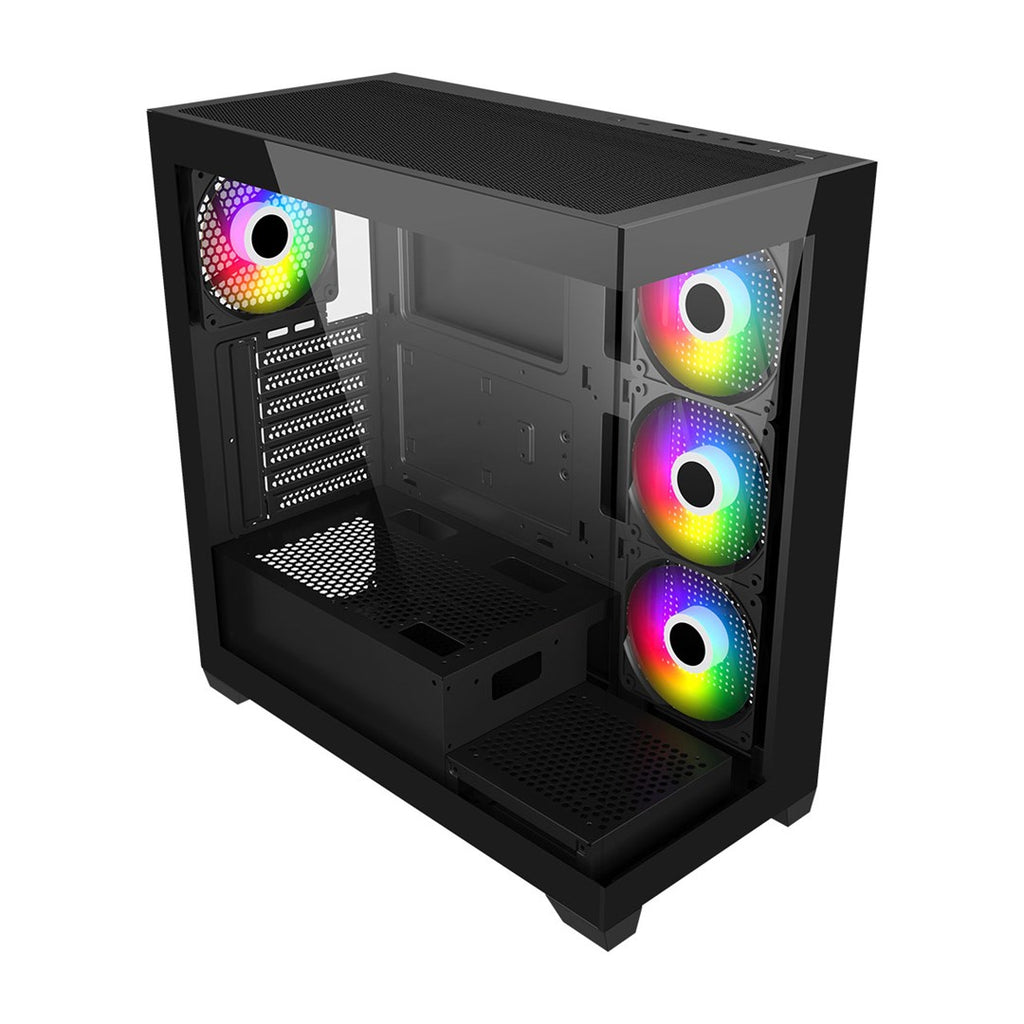 Fortron M340-BA Midi Tower Case Micro ATX, Mini-ITX, ATX 537554