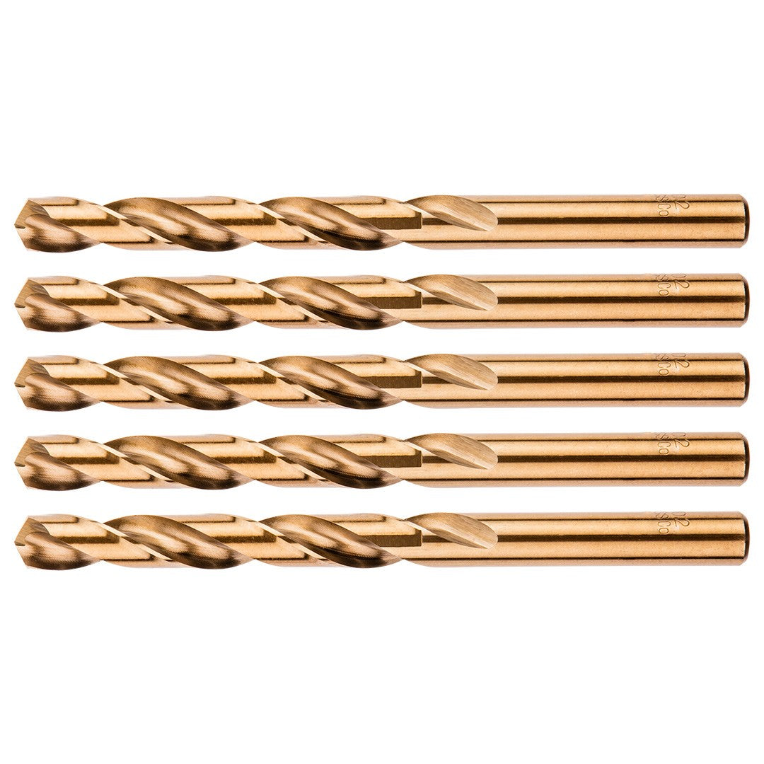 NEO TOOLS HSS-Co Drill Bits Set 5 Pieces 10.0 mm 319 g Model 57-054-5