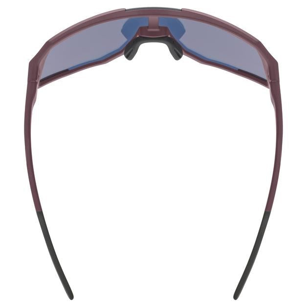 Uvex sequenze CV Multi-sport glasses Unisex Semi rimless Red
