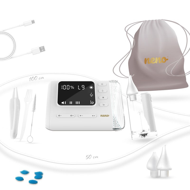 Neno Nariz – Wireless Nasal Aspirator for Children – UV Sterilization – 9 Suction Levels