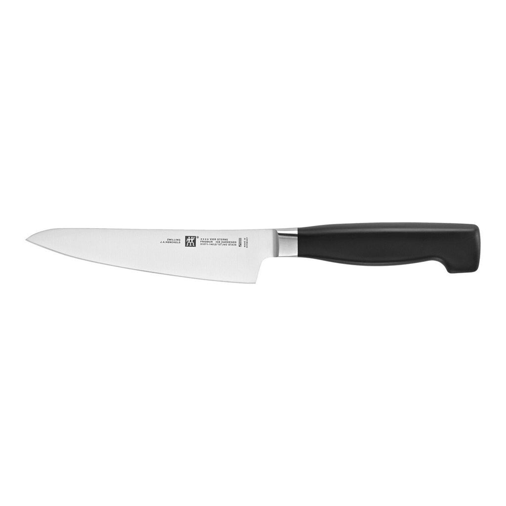 Set of 4 knives in a block Zwilling Four Star - Black