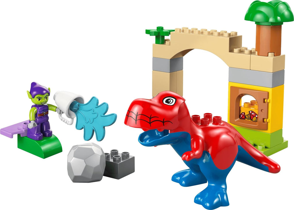 LEGO DUPLO Dinosaur Spidey-Rex vs Green Goblin Toy 10463 - 25 Pieces