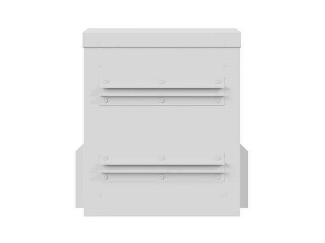 Lanberg Wall Mounted Rack Cabinet 3U Grey IP55 WAH1-3240-00S