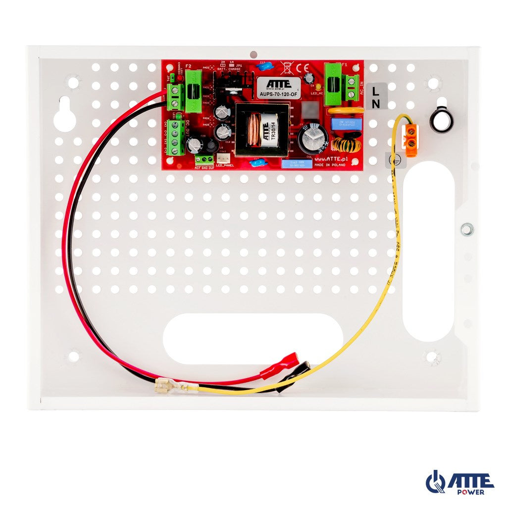 Atte SMPS 12V 6A 72W Buffer Power Supply Model AUPS-70-120-E