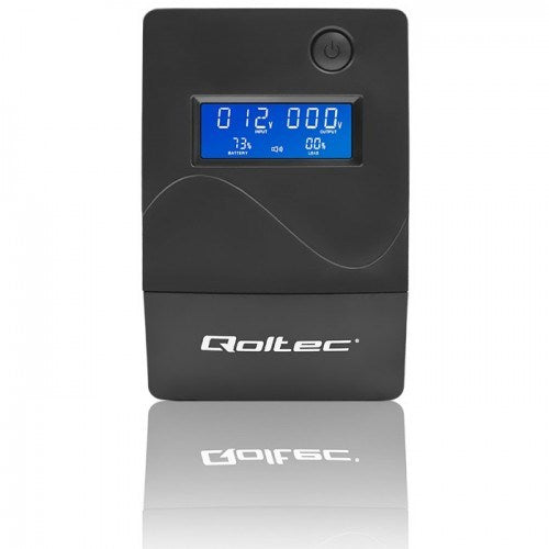 Qoltec UPS 850VA 480W LCD USB RJ45