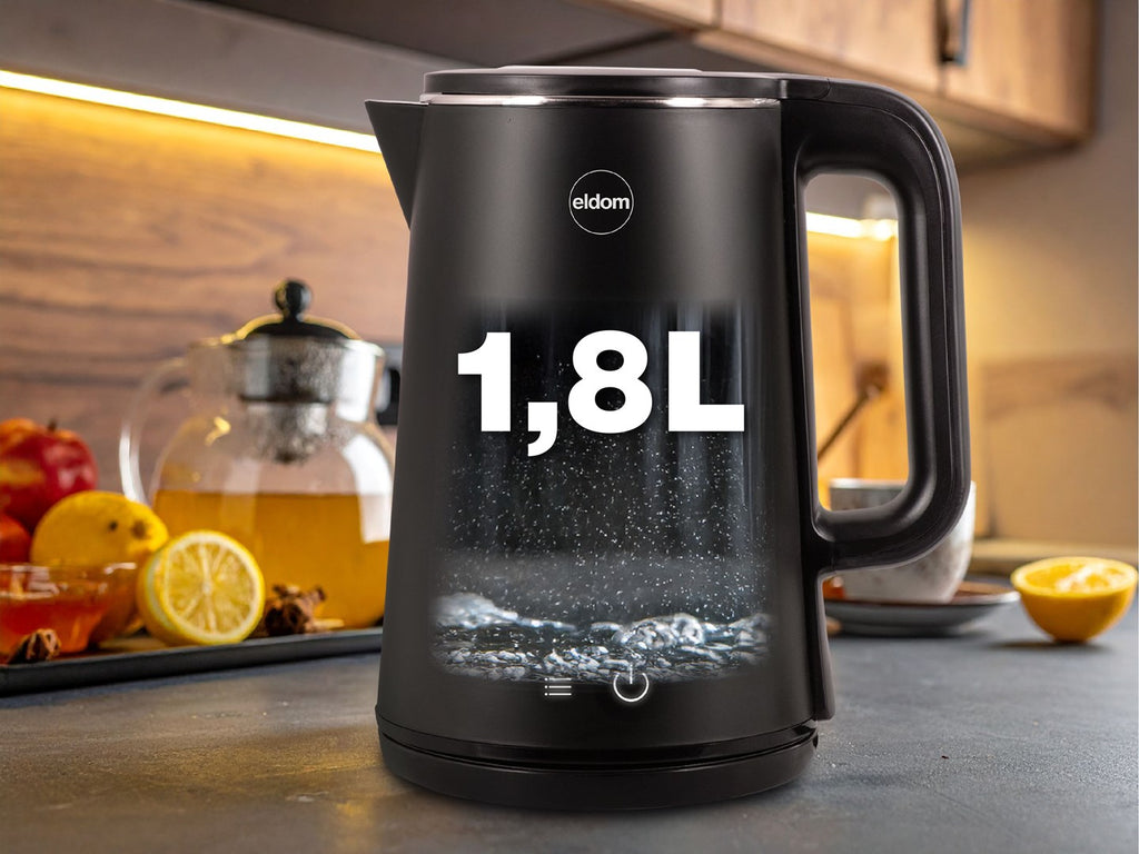 ELDOM Cordless Kettle 1.8 L 2000 W Black Model C515C