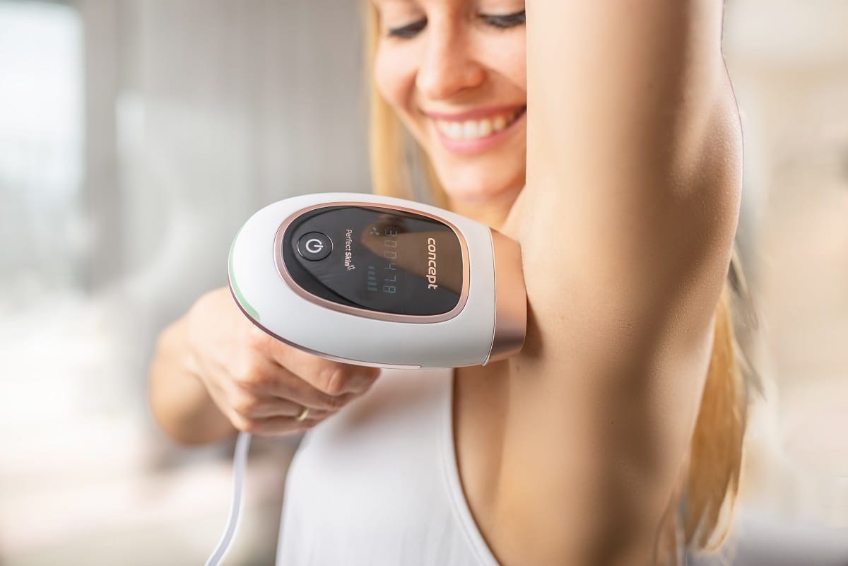 CONCEPT Epilator IL3020 - Laser Depilation, LCD Display, Mobile App, 1310 g